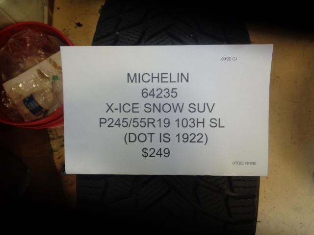 MICHELIN X-ICE SNOW P 245 55 19 103H SL SNOW WINTER TIRE 64235 AQ4