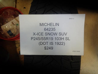 MICHELIN X-ICE SNOW P 245 55 19 103H SL SNOW WINTER TIRE 64235 AQ4