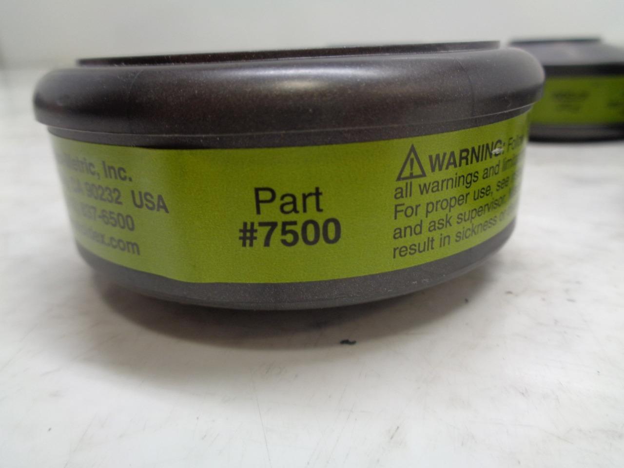 NEW MOLDEX AIR PURIFYING FORMALDEHYDE CARTRIDGES #7500 (PACK OF 5) R30T1