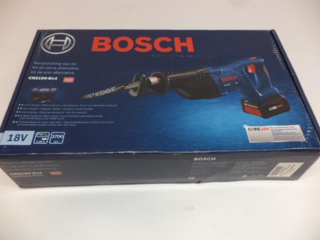 BOSCH 18V 1-1/8 IN. RECIPROCATING SAW KIT WITH CORE18V BATTERY CRS180-B14 BSR35