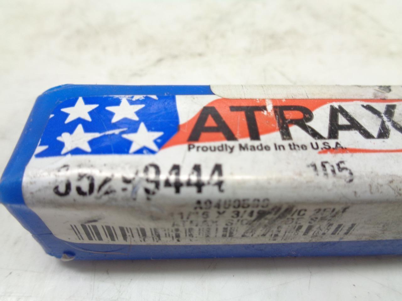 NEW ATRAX 85299444 105 CARBIDE END MILL 3/4"x1-1/2" 2 FLUTE R22T6BC