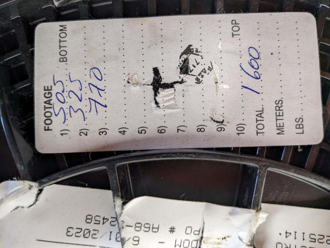 TE Connectivity RAYCHEM CXA-0078-20-3-9CS2405 MULTI CON WIRE SPOOL 1600FT NEW H2