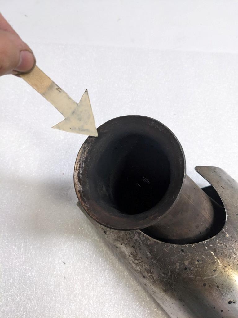 PORSCHE 99611105302 EXHAUST MUFFLER TIP LEFT FOR 02-04 911 996 USED R24