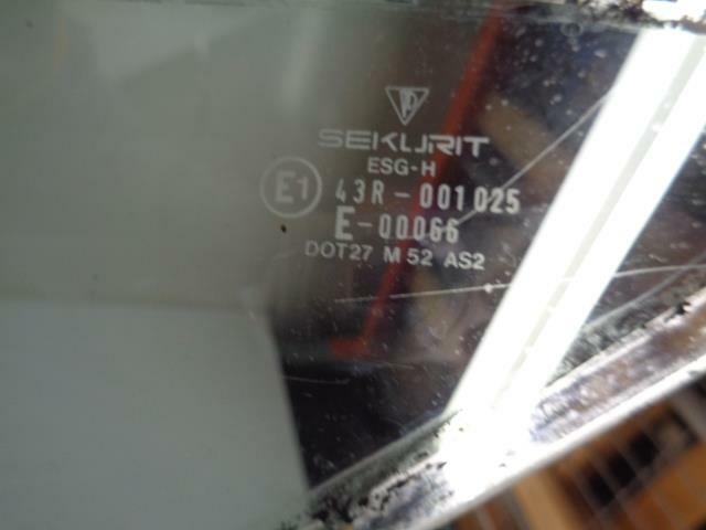 Porsche 928 S 86 & EARLY Rear Quarter Window Glass RIGHT 928 543 106 08 USED SR