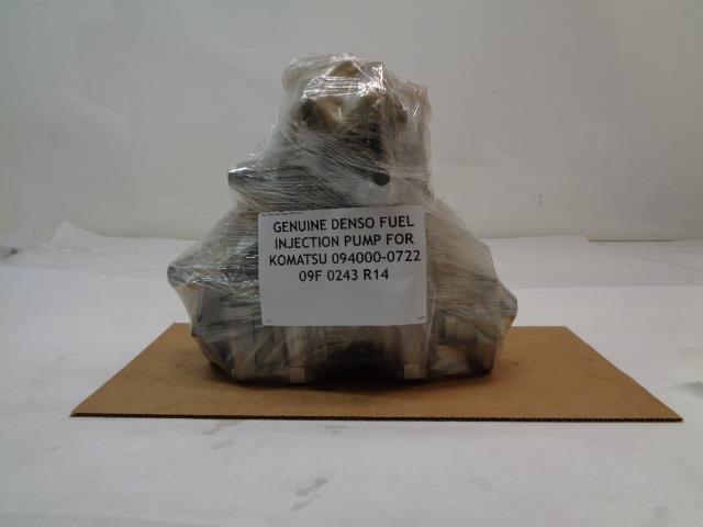 GENUINE DENSO FUEL INJECTION PUMP FOR KOMATSU 094000-0722 09F 0243 R14
