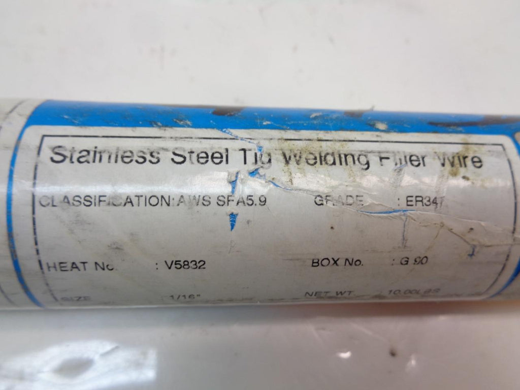 NEW AIMTEK STEEL WELDING FILLER WIRE ER347 GRADE 1/16"x36" 321 PIECES SR