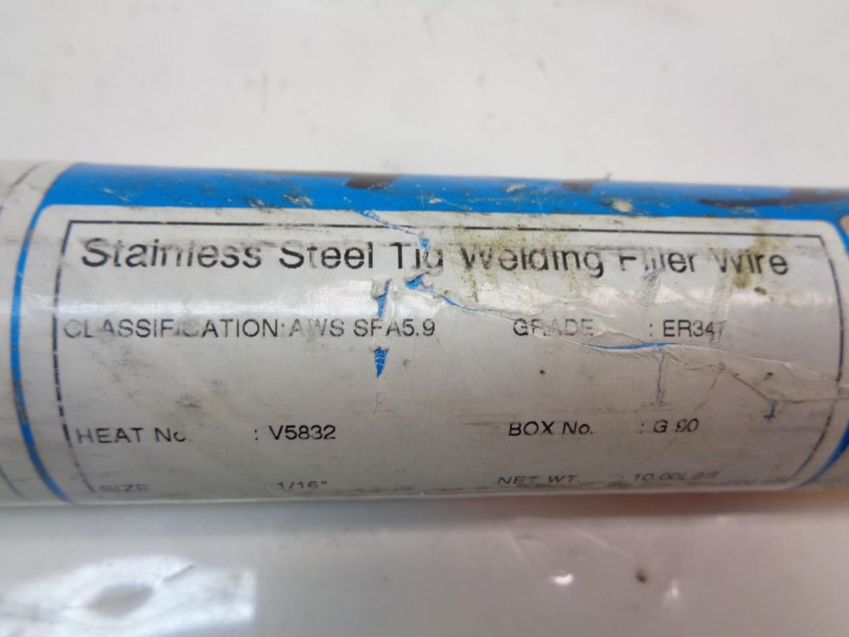 NEW AIMTEK STEEL WELDING FILLER WIRE ER347 GRADE 1/16"x36" 321 PIECES SR