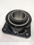 REXNORD MB2307 CAST IRON FLANGE BLOCK BALL BEARING 4 BOLT SQUARE NEW J2