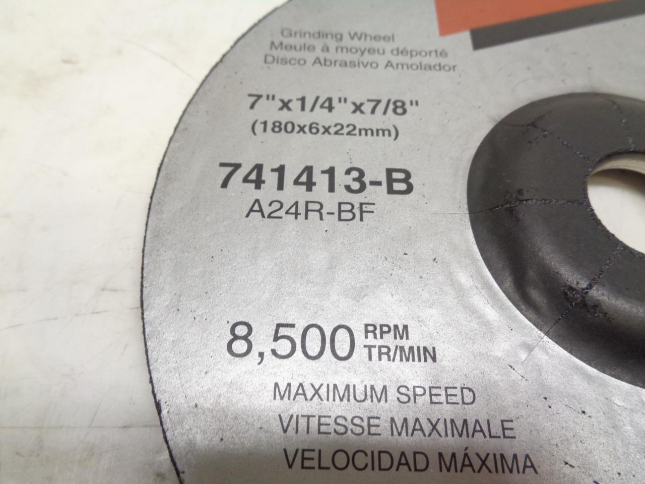 NEW Makita Grinding Wheel 7x1/4x7/8 741413-B R27