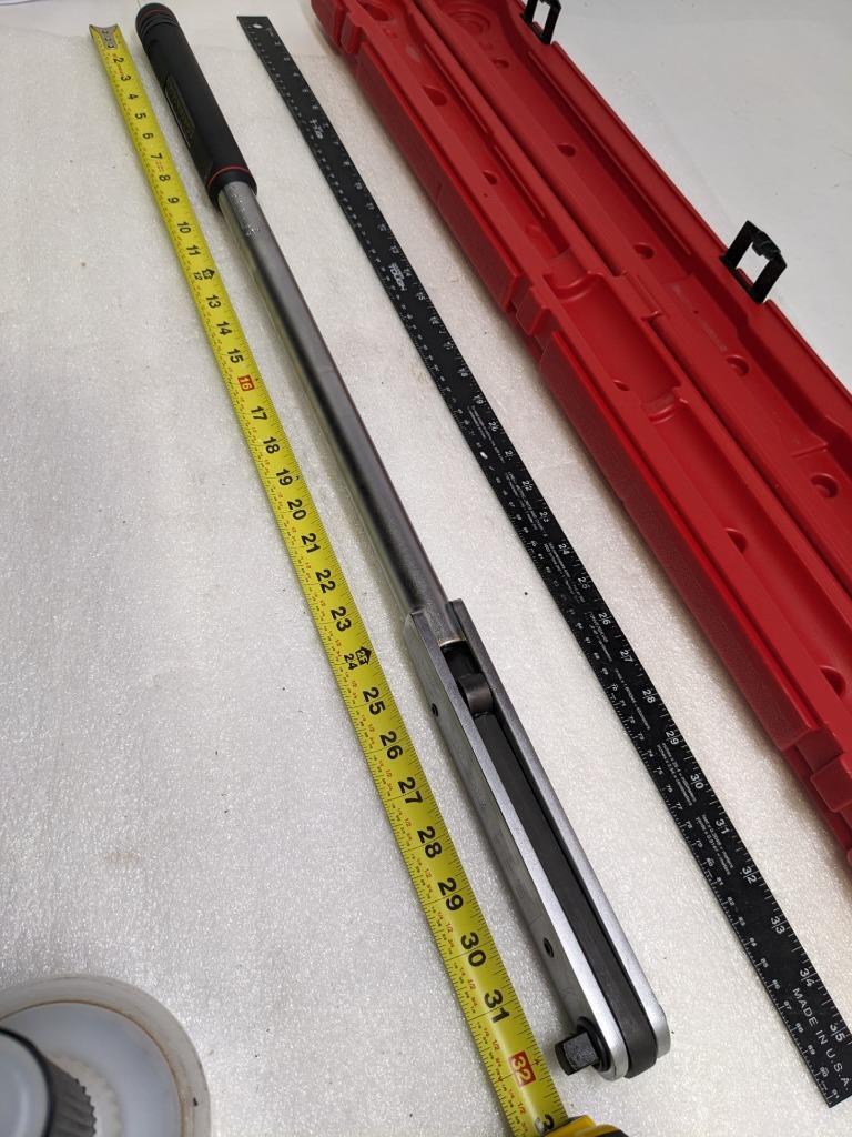 BRITOOL EVT3000A TORQUE WRENCH 70-330 NM WITH 1/2" SQUARE DRIVE NEW R13