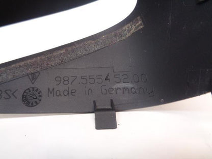 PORSCHE CAYMAN 987 06-12 SAFETY BELT BEZEL RIGHT PASSENGER 987 555 452 00 R20