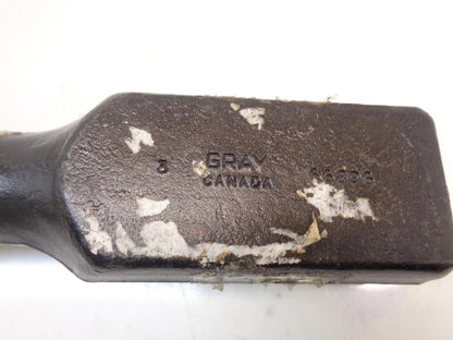 NEW GRAY TOOLS 3" 12-POINT OFFSET STRIKING WRENCH BLACK OXIDE 66896 R22T4