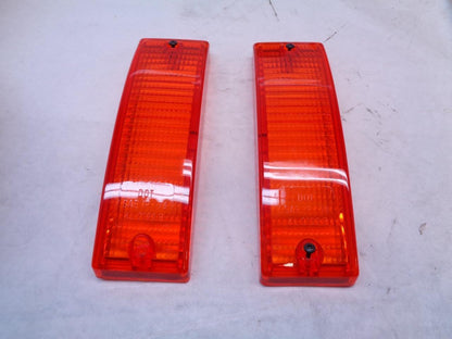 GENUINE PAIR PORSCHE 911 930 74-89 SIDE MARKER LENSES 91163192000 R21T3