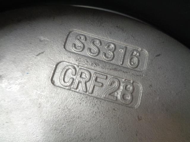 NEW PRATT 8" DI BUTTERFLY VALVE BF-8681 RUBBER SEATED STAINLESS STEEL DISC R18