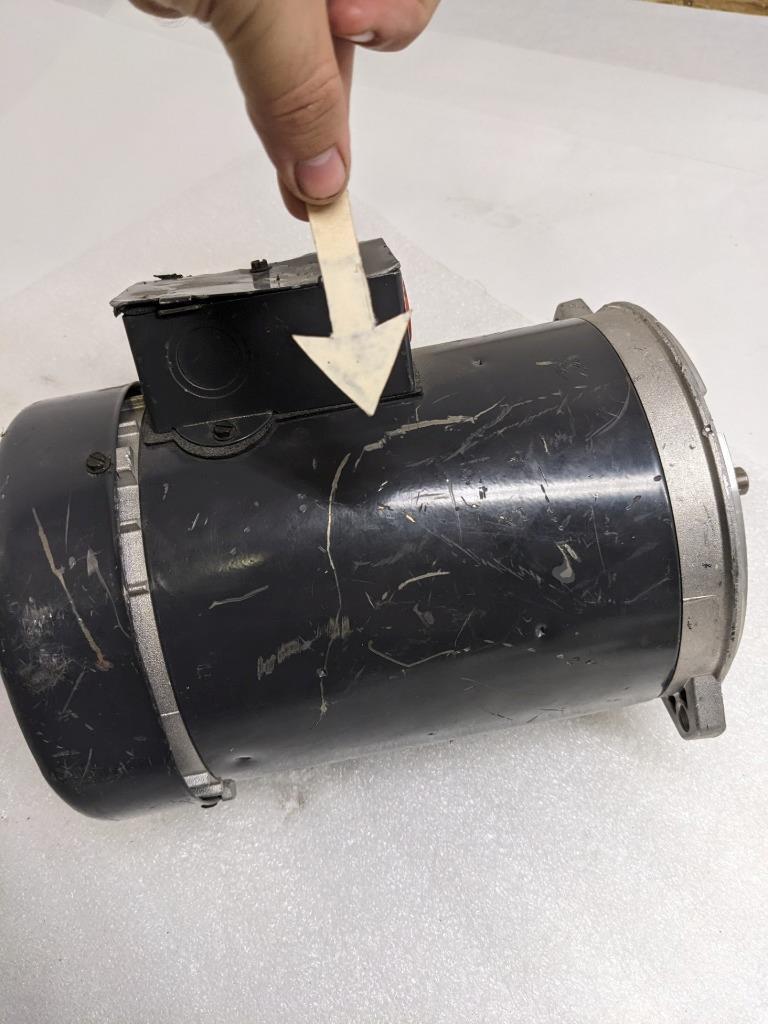 EMERSON C63BXGJH-4538 ELECTRIC FEED MOTOR FOR LIVESTOCK OPERATIONS NEW H2