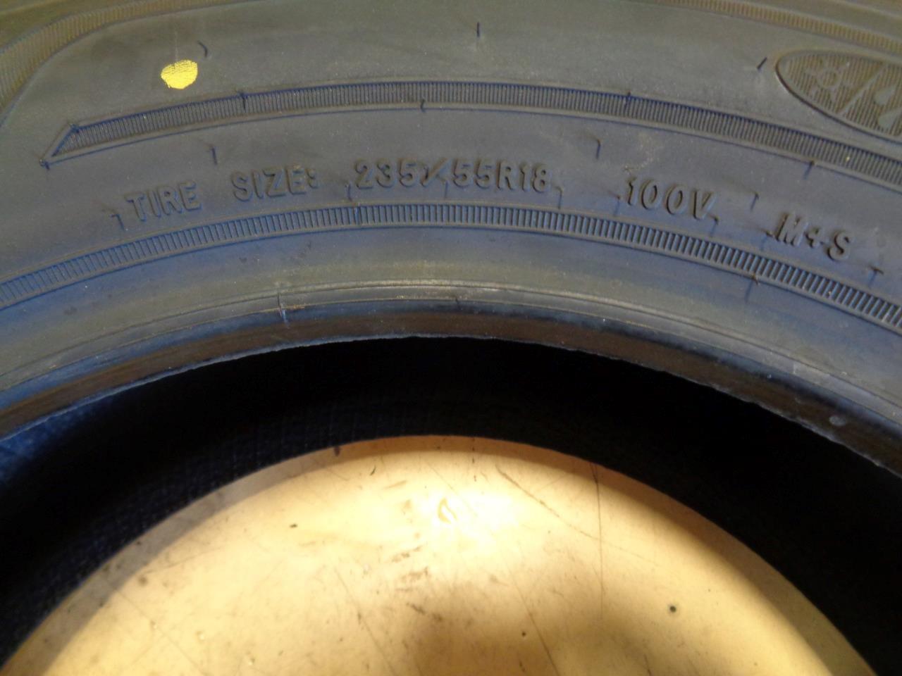 2 GOODYEAR ASSURANCE WEATHER READY 235 55 18 100V SL TIRES 767877537 CQ2