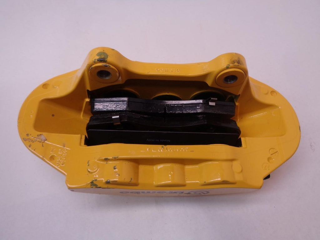 1 NEW GM/DODGE YELLOW BREMBO 6 PISTON REAR BRAKE CALIPER w/ PADS R7
