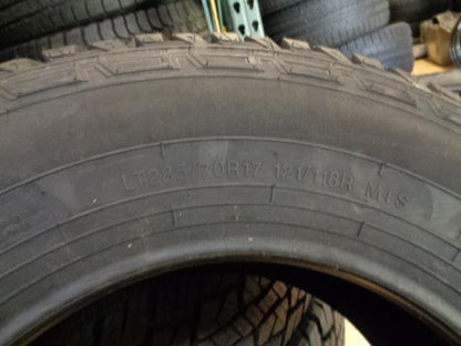 2 TRAVELSTAR ECOPATH A/T BSW LT 285 70 17 121/118S LRE 10PLY TIRES LL-LT019 BQ4