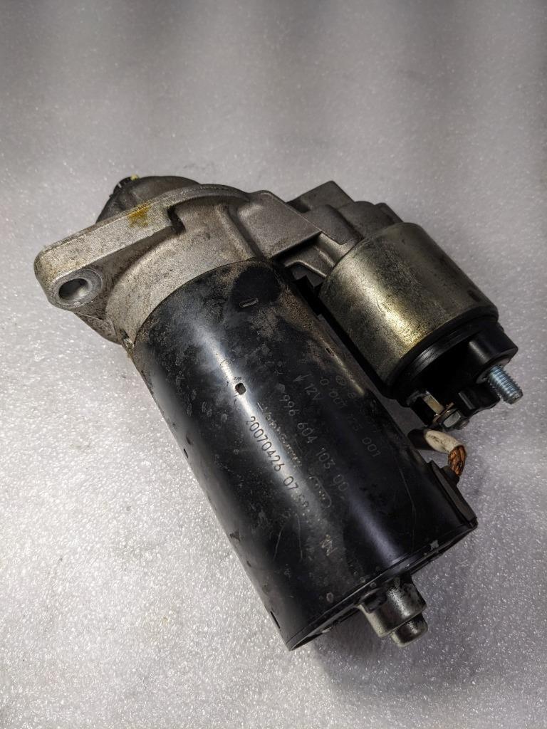 PORSCHE 911/996 STARTER IGNITION BOSCH 99660410300 10-SPLINE USED 996B.G.L.