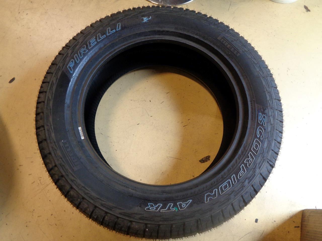 1 PIRELLI SCORPION ATR OWL P 275 55 20 113H SL ALL TERRAIN TIRE 4214400 CQ2