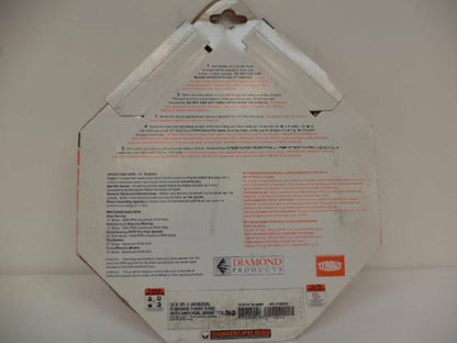 NEW CORE CUT T7S STANDARD GOLD 12x125 DIAMOND BLADE UNIVERSAL TURBO 58454 SP1T1