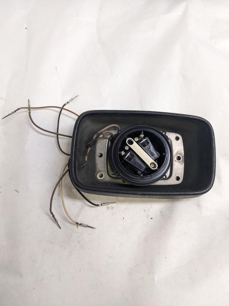 PORSCHE 944 INCOMPLETE EXTERIOR DOOR SIDE MIRROR FRAME 94473104101 #3 USED R25