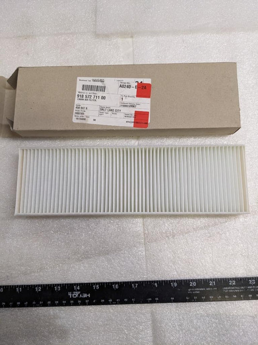 PORSCHE 91857271100 CABIN AIR FILTER FOR SPYDER NEW PGB2TA