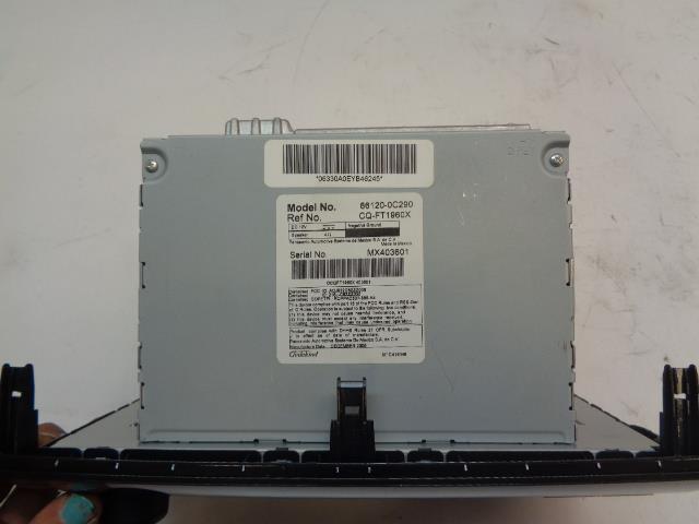 1 USED RADIO CD PLAYER 86120-0C290 FOR TOYOTA TUNDRA 2009-2013 R17