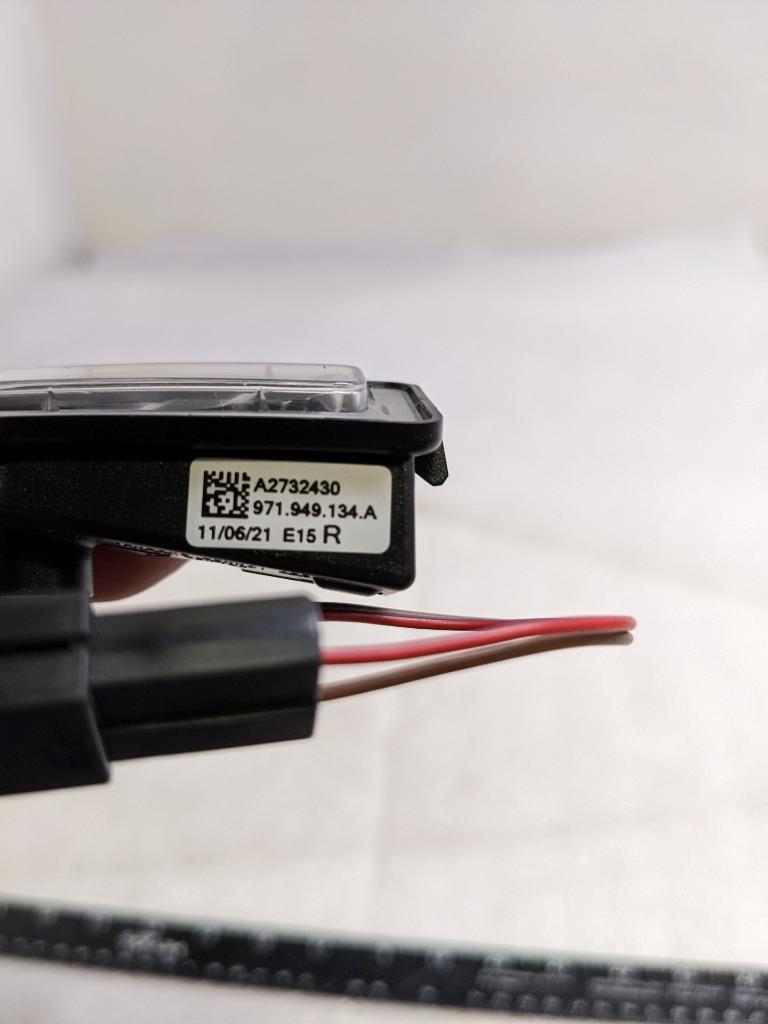 PORSCHE 971949134A STEP LIGHT FOR TAYCAN NEW PGB2TA