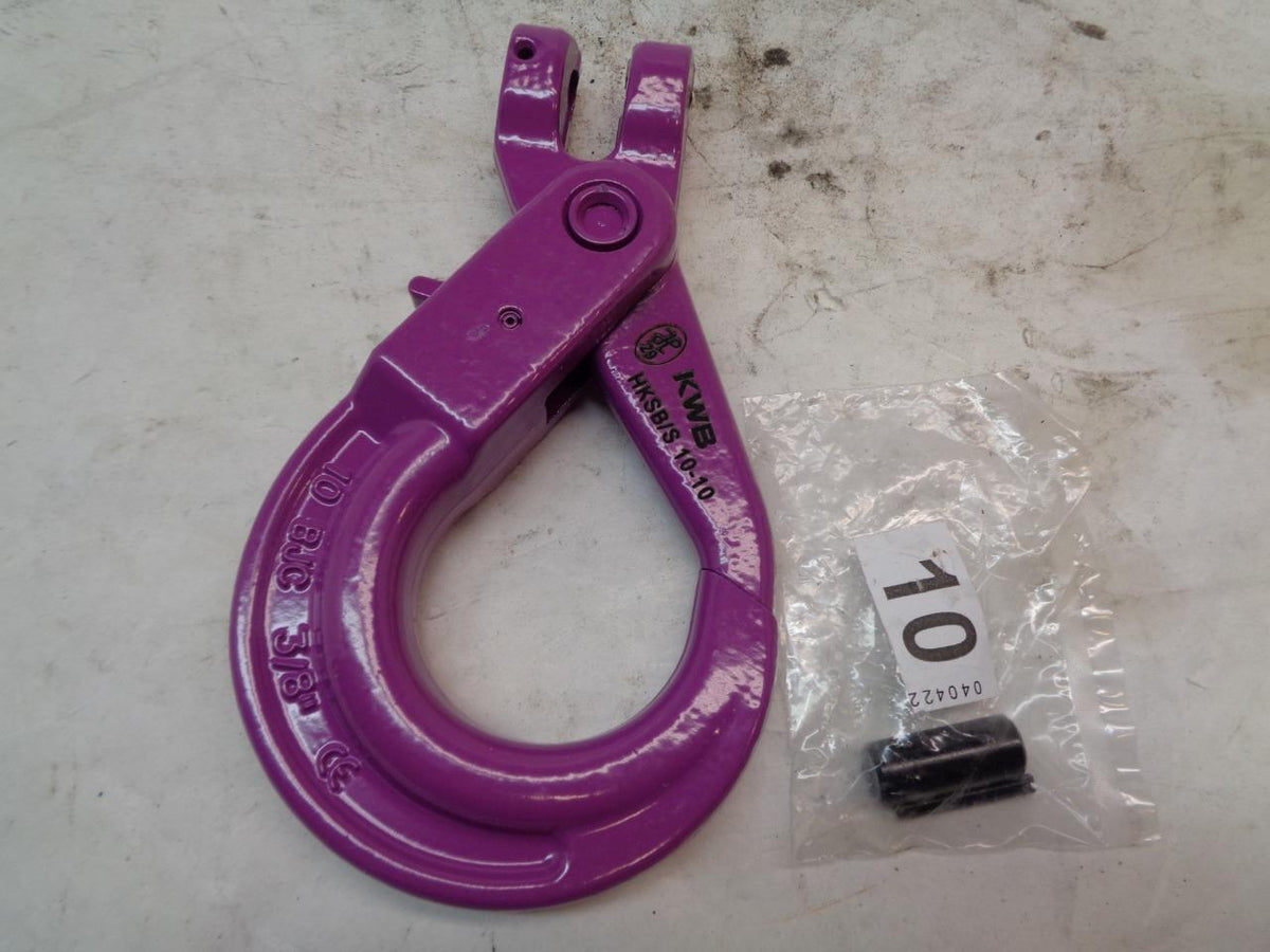 CLEVIS SELF-LOCKING HOOK G10 PC/VI HKSB/S10 8,800lbs 3/8" BAY3
