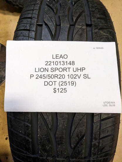 LEAO LIONSPORT UHP P 245 50 20 102V SL TIRE 221013148 AQ4