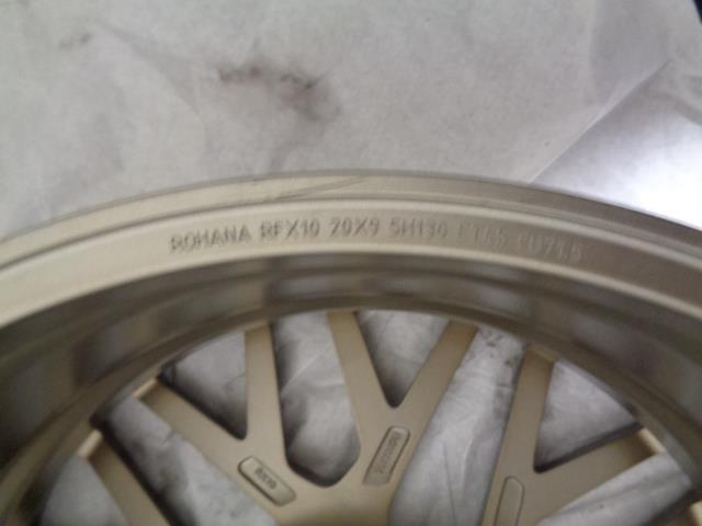 PAIR ROHANA RFX10 TITANIUM BRONZE 20X9 ET45 PCD 5X130 RFX102095130BZ45 SR