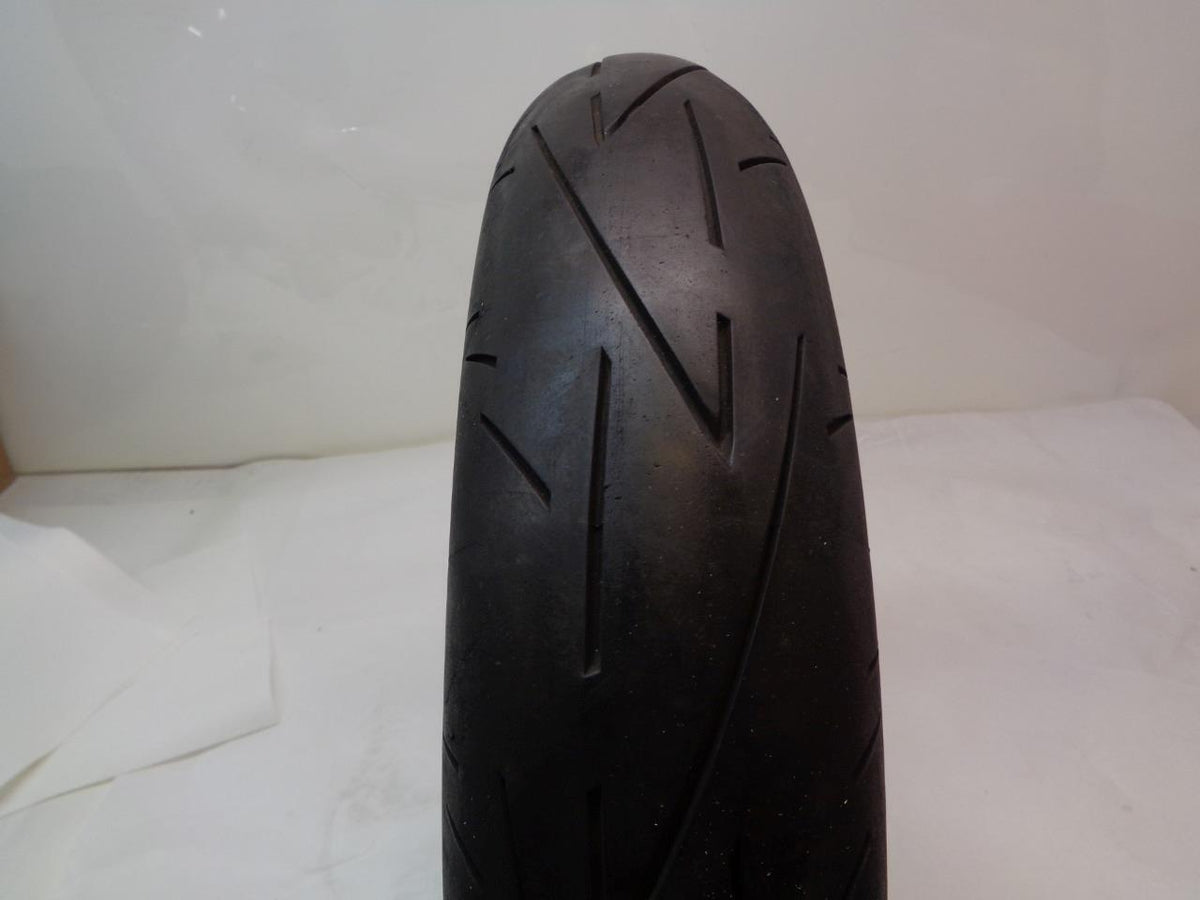 USED EXCEL TAKASAGO 17X3.5 WHEEL CONTINENTAL CONTISPORT ATTACK 2 120/70ZR17 SR