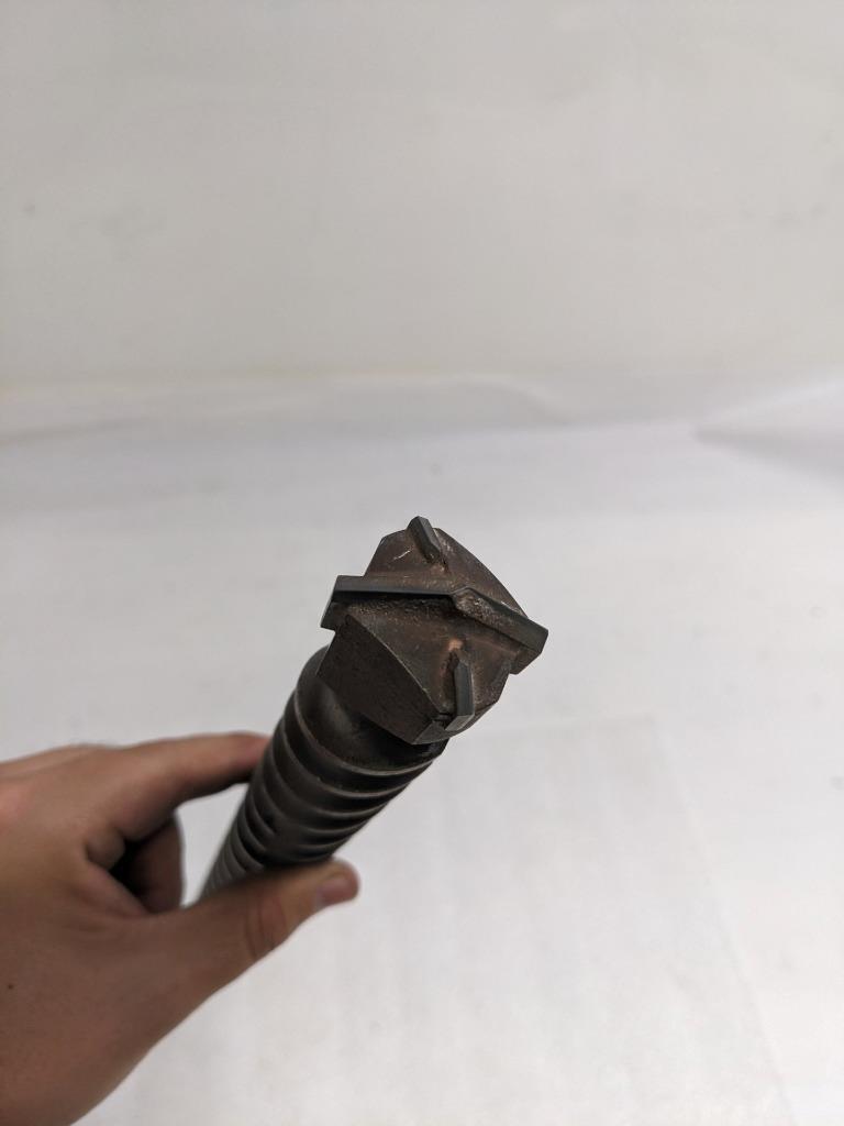 UNBRANDED 1-1/4" X 23" SDS-MAX ROTARY HAMMER BIT CARBIDE 4-CUTTER TIP NEW D0