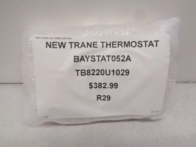 NEW TRANE THERMOSTAT BAYSTAT052A TB8220U1029 R28