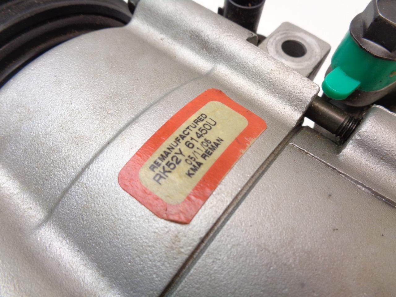 REMAN OEM KIA MOTORS RK52Y 61450U AC COMPRESSOR FITS 2002-04 KIA SEDONA 3.5L R2