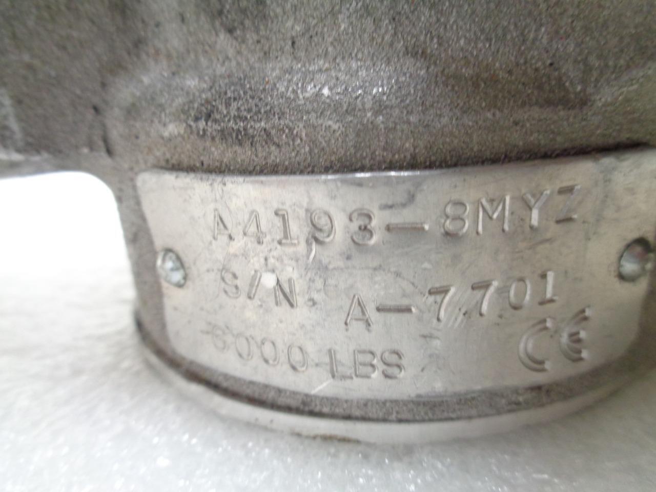 MORGAN AEROSAFE 3 TON/6000LB AEROSPACE GRADE WORM GEAR HOIST USED H2