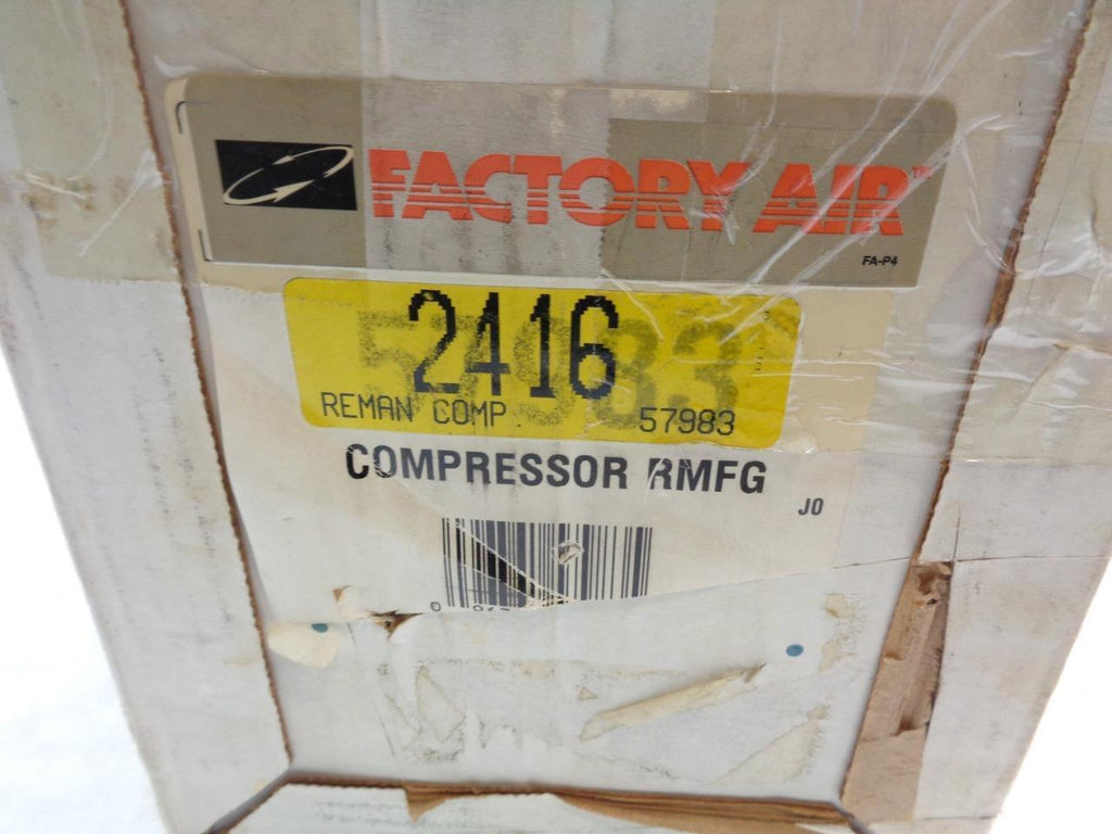 REMAN 4 SEASONS 57983 AC COMPRESSOR 1992-1993 CHEVROLET, PONTIAC R1