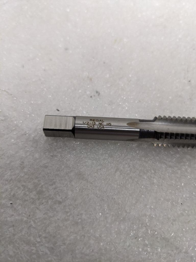 REGAL CUTTING TOOLS 007093AS 1/2-13 H3 4FL STI HAND TAP 6 PACK NEW R22T5