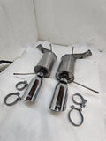 ROUSH CAT-BACK EXHAUST SYSTEM MUSTANG MUFFLER TIPS 13135230-AA NEW B2