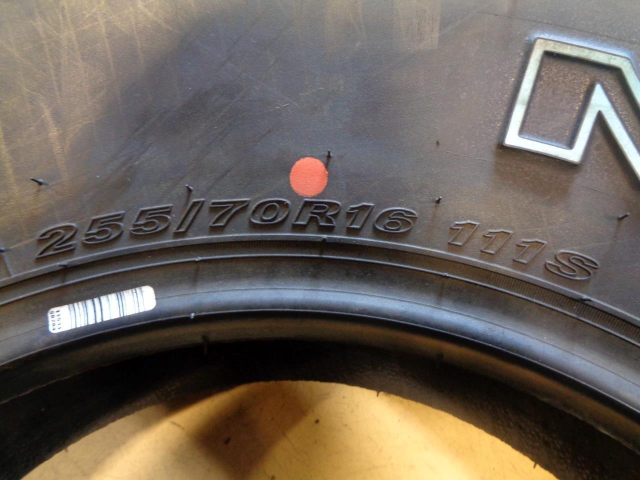 2 NEXEN ROADIAN HTX RH5 RWL P 255 70 16 111S SL ALL SEASON TIRES 11714NXK BQ3