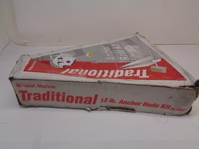 1 NEW WEST MARINE TRADITIONAL ANHOR & RODE PACKAGES 11610557 I1