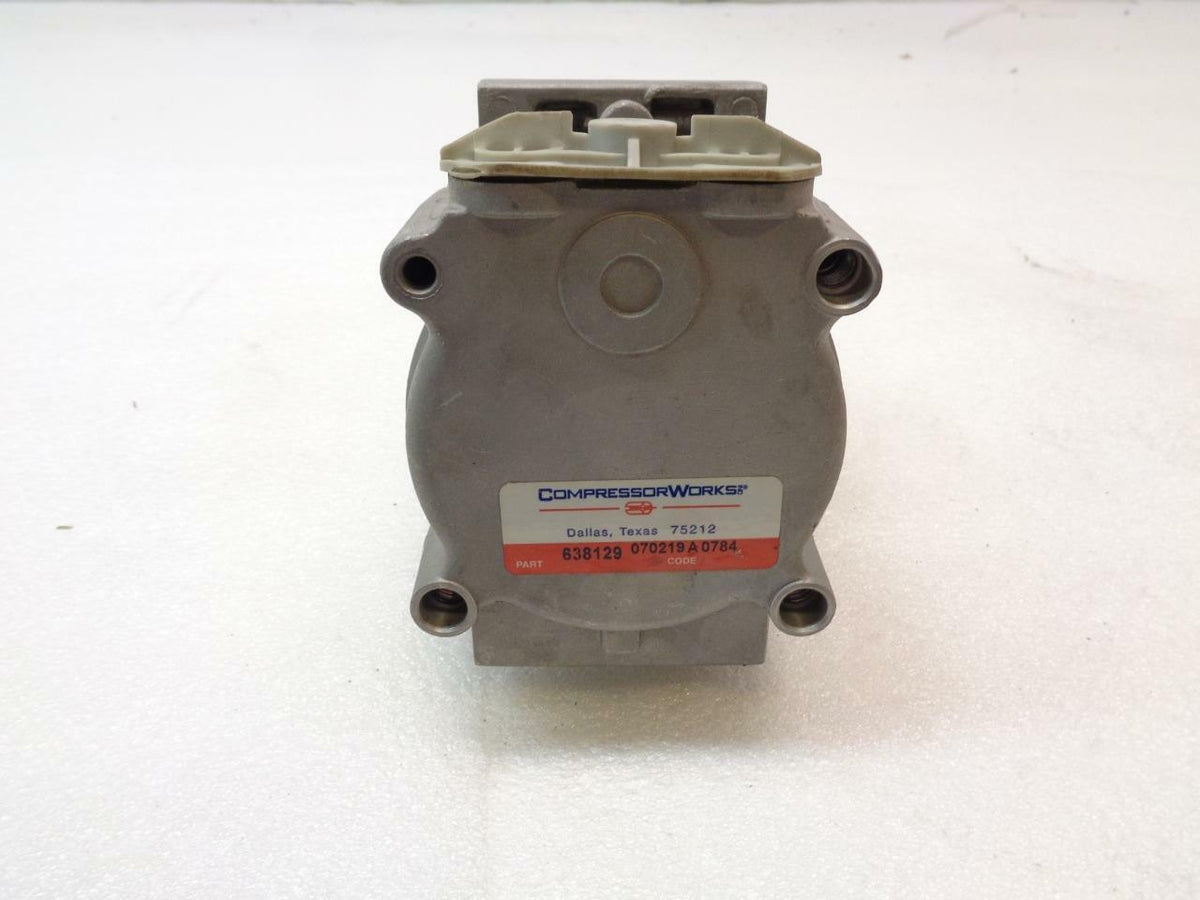 NEW COMPRESSOR WORKS 638129 AC COMPRESSOR (UNKNOWN FITMENT) R3