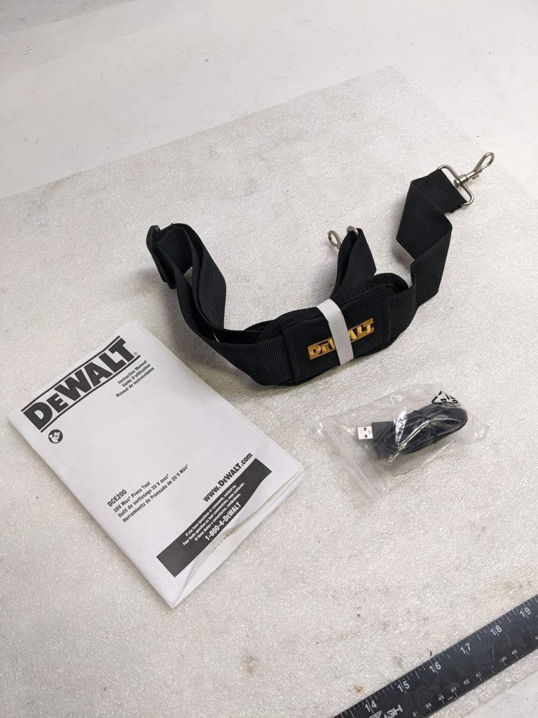 DEWALT DCE200M2K CORDLESS 20V PLUMBING PRESS TOOL KIT NEW #2 BSR35