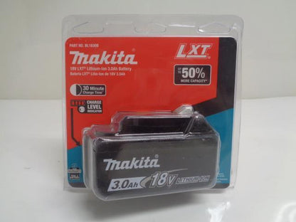 MAKITA BL1830B 18V LXT LITHIUM-ION 3.0AH BATTERY W/ L.E.D. CHARGE INDICATOR R30