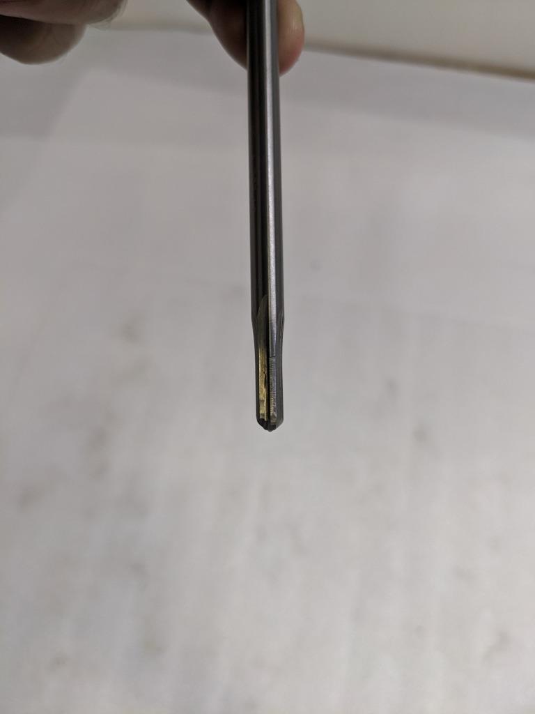 MICRO 100 SR-250-4 1/4" CARBIDE ROUND SOLID DRILL/REAMER BLANK 4" OAL NEW R22T5