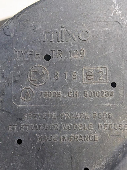 PORSCHE 84-91 944 LOW PITCH TONE ELECTRIC HORN SIREN MIXO TR129 PAIR #2 USED R21