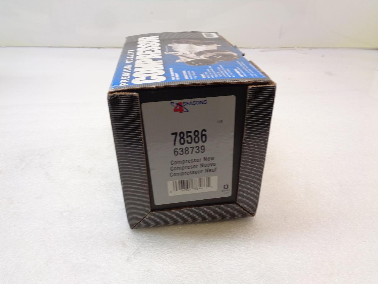 NEW 4 SEASONS 78586 AC COMPRESSOR 2000-08 JAGUAR (VARIOUS. SEE DESCRIPTION) R2