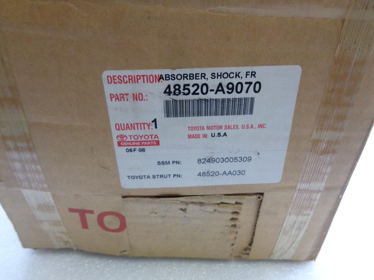 NEW GENUINE TOYOTA FRONT LEFT STRUT FOR '99-'03 SOLARA 48520-A9070 R33