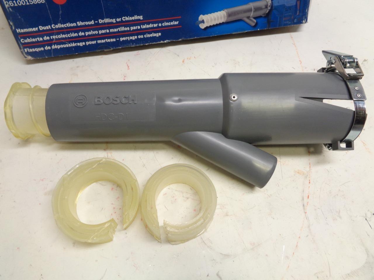 NEW BOSCH HDC-D1 HAMMER DUST COLLECTOR SHROUD FOR DRILLING AND CHISELING BRS35